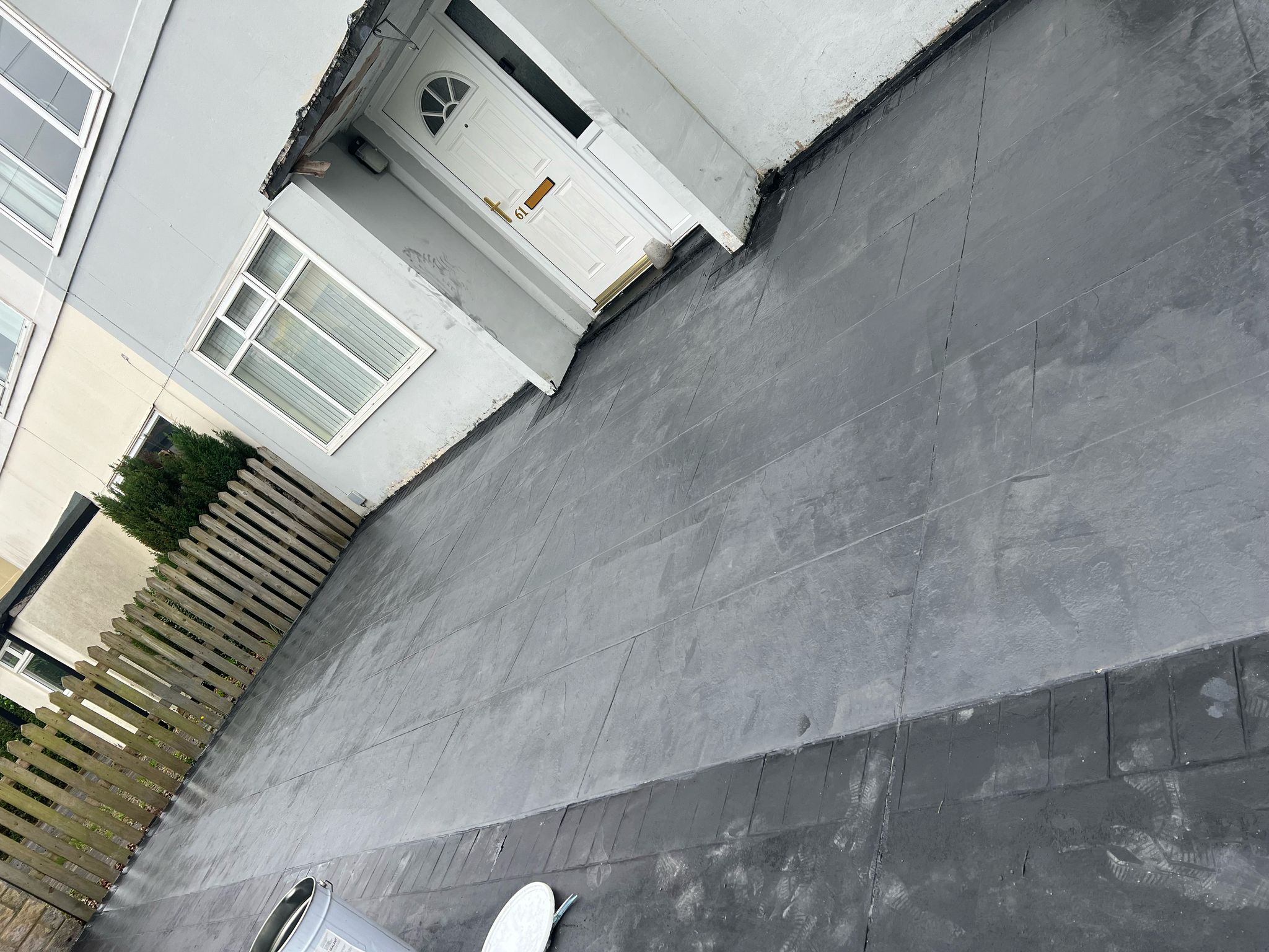 Modern Concrete Slab Paving