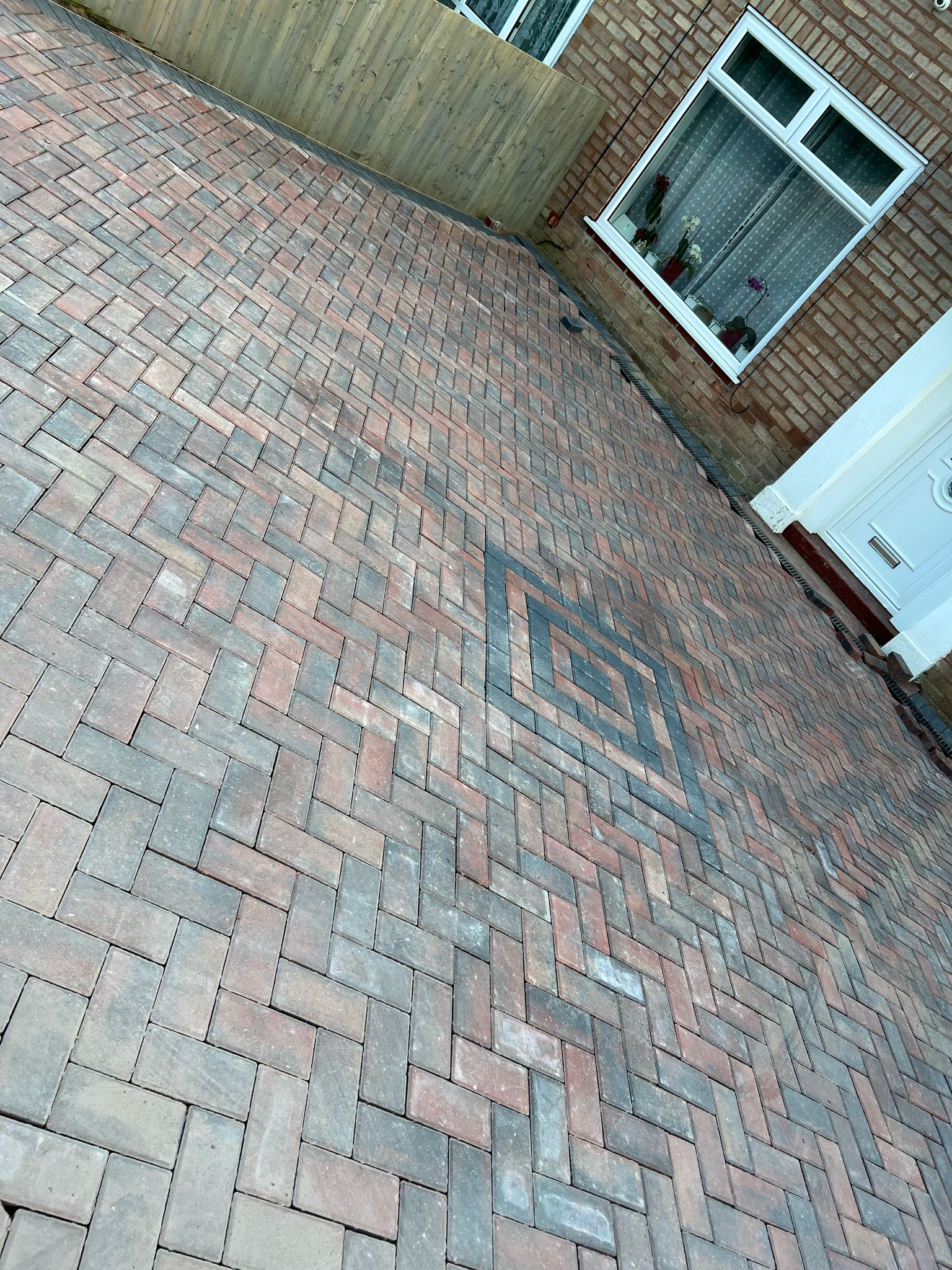 block paving driveway