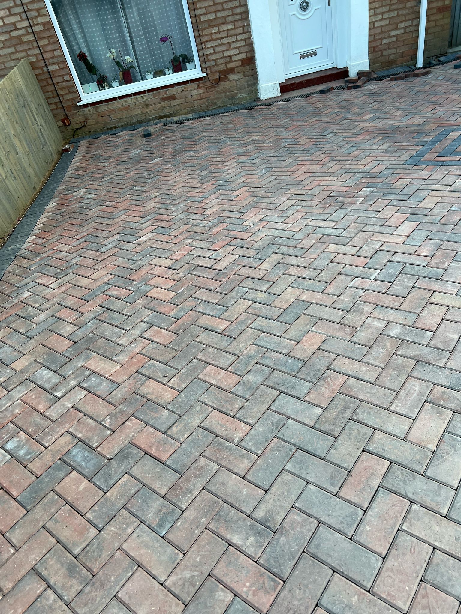 block paving driveway